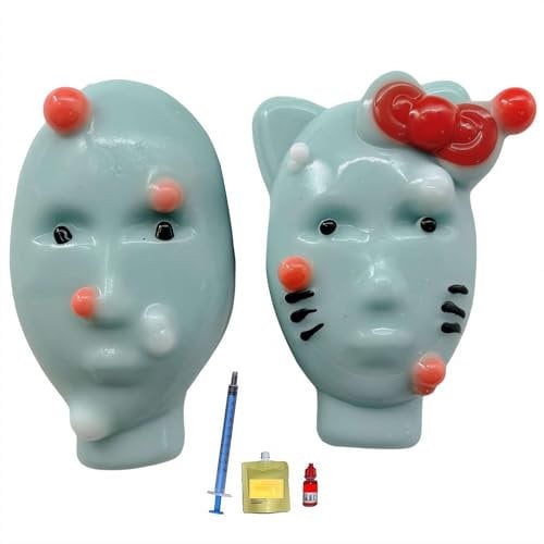tkerinse Pickel-Popping-Spielzeug, Pickel Ausdrücke Spielzeug Lustiges Squeeze Spielzeug, Pickel Ausdrücke Spielzeug Lustiges Squeeze Spielzeug Squeeze Pickel Akne Spielzeug Ekelhaft