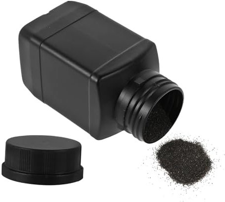 INOOMP Magnetisches Demonstrationsinstrument Lehrinstrument Magnetfeldfüllungen Magnetisches Eisenpulver Eisenpulver Für Bildung Wissenschaftliches Experiment Eisenfüllung