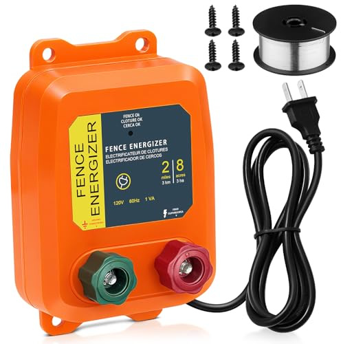 PE2 Electric Fence Charge Electric Fence Energizer (with Aluminium Wire)