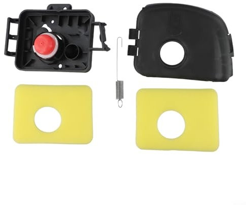 Jotekonoby 595663 Luftfilterbasis, mit 595660 Luftreiniger-Abdeckung, 799579 Schaumstofffilter, für Rasenmähermotoren der Serie 450E 500E 550EX