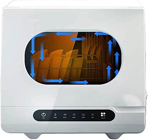 YXYLJOZ 72°C High-temperature Cleaning and Fast Air Drying All-in-one Dishwasher and Dryer, Fully Automatic Smart Small Dishwasher for Home Use