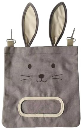 Opdestn Heu Spender Tasche,Hängbarer Heuspender Futterraufe | Aufbewahrungsbeutelhalter für Chinchillas Kleintiere Nagerkäfig Zubehör