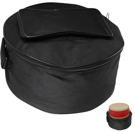 WEKADRIN Gepolsterte Snaredrum Tasche mit Verstellbarem Schultergurt und Griff Robuster Oxford Stoßfest und Kratzfest Praktischer Drum Rucksack für Sicheren Transport