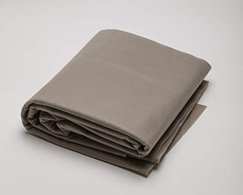 ReWu Wintervlies Pflanzenvlies Schutzhaube - Winterschutz für Pflanzen, 120 x 180 cm mit Kordelzug