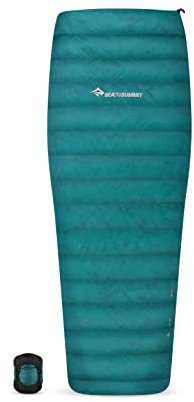 Sea to Summit Saco De Dormir-750+ Fill Down Traveller Trii-R Left Zip Color: Verde Azulado Werkzeuge, blaugrün, Única