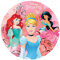 Dekora 236037 Disney Prinzessinnen Tortenaufleger aus zuckerfreiem Esspapier-20 cm, Rosa, 20 cm