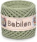 T-Shirt-Garn, Fettuccine-Spaghetti-Knäuel, Bio-Baumwolle, zum Häkeln, Stricken, für Makramee, 3–5 mm, olivgrün