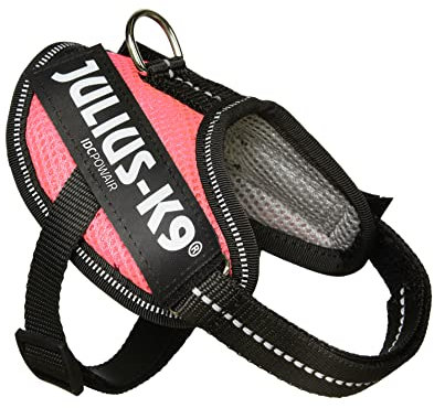 Julius-K9, IDC Powair Hundegeschirr, Größe: 2XS / Baby 2, Pink
