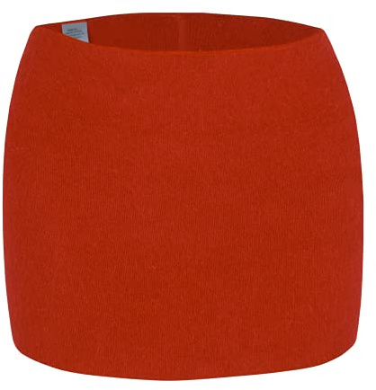 Angora wobera Nierenwärmer oder Leibwärmer für Damen und Herren, kräftige Ausführung (X-Large, orange)