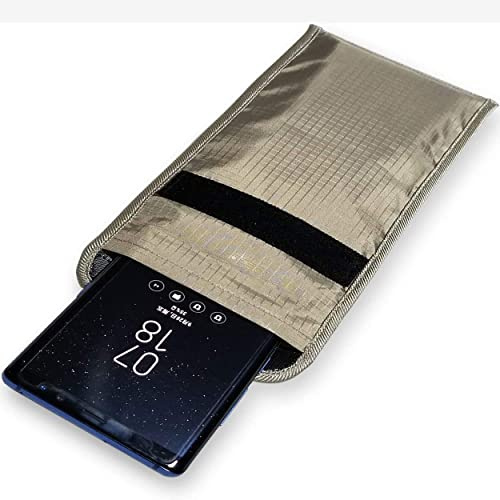 Schwangere Anti-Strahlungskäfig Störsender Handy-Sicherheitstasche Tasche Verhindern Belästigung Informationen Leckage Faraday Tasche für RFID GPS 5G EMF Signalblocking Bag