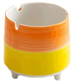 DIANDIAN Wohnaccessoires Bunte keramische Aschenbecher, Home Desktop Creative Flow Zigarettenasche Aschenbecher für Terrasse Home Office Dekoration Aschenbecher (Color : Style F)