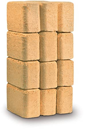 BURGMACHER Hartholzbriketts 10kg - 20kg - 30kg - 60kg - 90kg - 480kg - 960kg (Hartholz RUF Eco, 10kg)