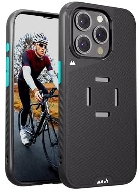 Mous - IntraLock Phone Case for iPhone 14 Pro Max Case - MagSafe Compatible with IntraLock Technology for Mechanical Mounting Black