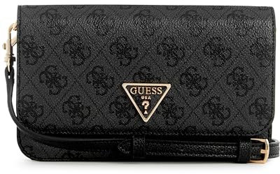 GUESS Women Noelle Xbody Flap Organizer Bag, Kohlelogo