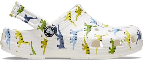 Crocs Kids’ Classic Character Print Clog 32-33 EU Dinosaur