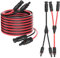 DERUXI 【16FT Solar Cable Kit】 SolarPanels Cable Y Branch Connectors Set, 5M 4mm² PV Panel Extension Cable+2 Pcs 1Y2 Solar Cables 6mm², IP67 Parallel Adapter Type Socket Connector for Home RV PV Panel