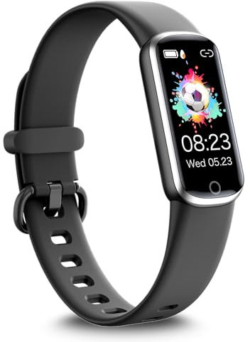 shylad Kids Fitness Tracker,Fitness Watch Waterproof Activity Tracker with HeartRate and Sleep Monitor,Stopwatch,11 Sport Modes,Great Gifts for Girls Boys Kids Age 6-13 Years Olds-Black