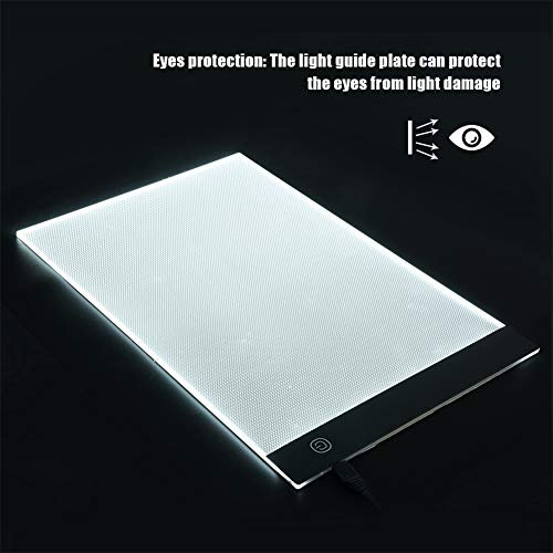 Lichtschablonenbrett USB-Led Zeichenbrett Tracing Board Schablonen Board (Abs)