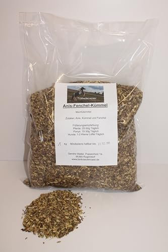 Anis - Kümmel- Fenchel Mischung für euer Pferd, Pony 1kg