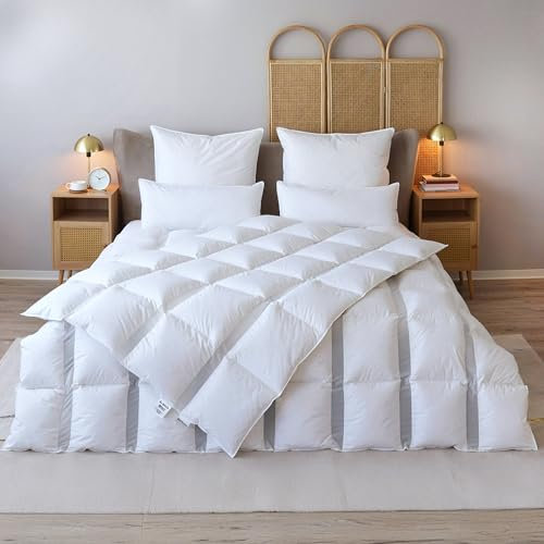 BEFA NATUR Made in Germany Primaloft Bio Clima Bettdecke 155x220 cm aus hochwertiger Daunenalternative, Winterdecke, Allergiker geeignet, Öko-Tex 100 Klasse 1 Zertifiziert