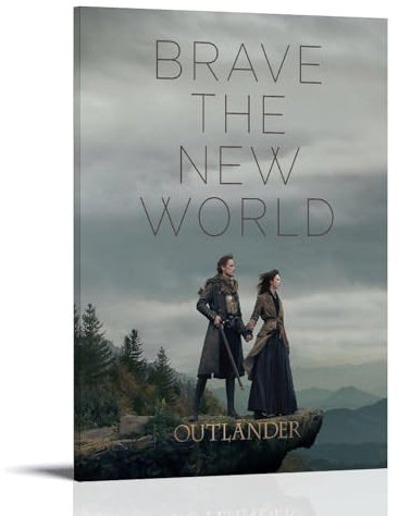 NVBKJH Outlander Performer Collective Art Poster Dekorative Malerei Leinwand Wandkunst Wohnzimmer Poster Schlafzimmer Malerei 24x36inch(60x90cm)