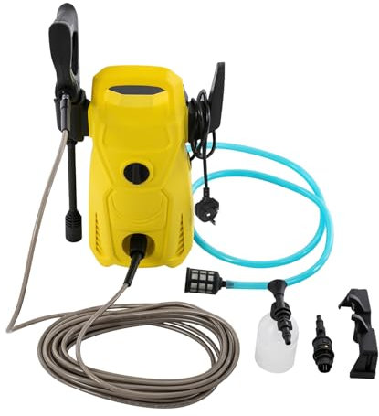 KiwiHood Portable Electric Pressure Washer, 3KW High-Performance Washer with Multiple Cleaning Modes, Adjustable Nozzle, 79.25gal/H Flow for Cars, Floors, Railings, and Home Cleaning