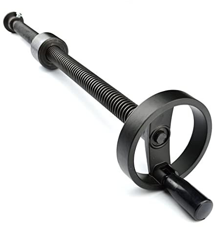 JINFEUGE T20 Trapez-Leitspindel-Set, Länge 250–1000 Mm, T-Typ-Leitspindel Mit Handrad, Handkurbel-Spindel, Handrad-Durchmesser 100 Mm/280Mm