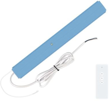 Inkoby Rollo-Motor Smart Voice-Steuerbare Rollladenmotor mit 1-Wege-Fernbedienung für, Waben Tuya Zigbee