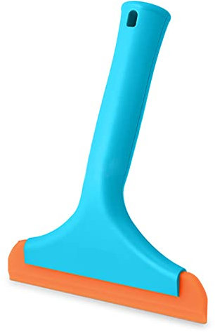 Super flexibler Silikon-Abzieher, Wasserabzieher, Duschabzieher, langer Griff für Auto, Windschutzscheibe, Fenster