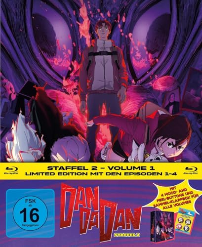 DAN DA DAN - Staffel 2, Volume 1 LTD. - Mit Button-Set und Sammelklappbox für alle Volumes