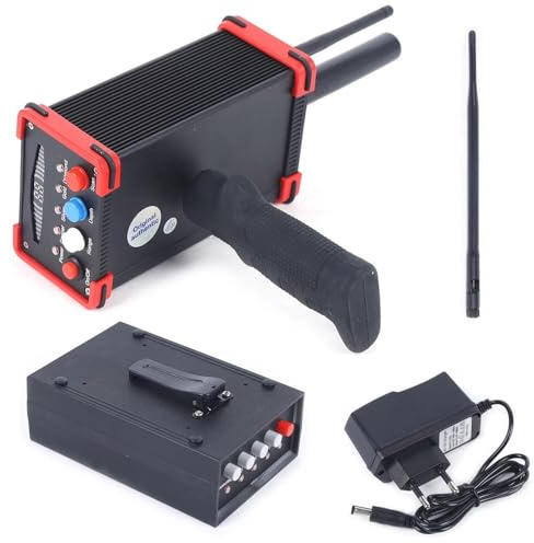 Metalldetektor, Metall- und Silberdetektor, Einstellbarer Metalldetektor mit 2X Antenne Metallsuchgerät, Handheld Gold Metal Detector 99M, Batteriebetrieben