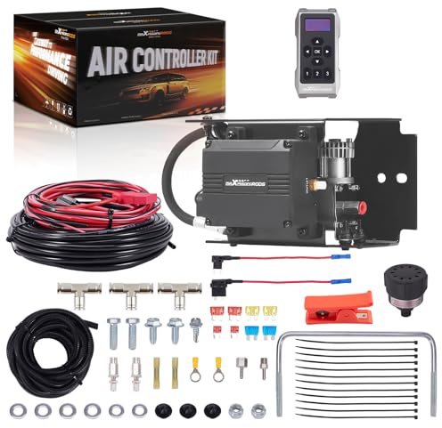 maXpeedingrods Kit di controllo compressore per sospensioni elettroniche wireless per pickup
