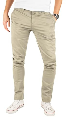 Yazubi Herren Chino Hose - Modell Kyle Slim Fit - Chinohose mit Stretchanteil