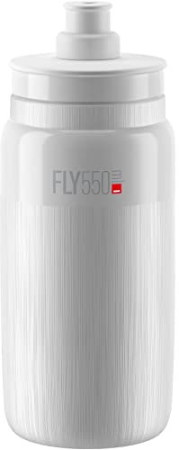 ÉLITE Elite Fly Lightweight Cycling Bottle - White (550ml)