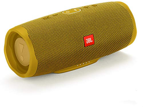 JBL Charge 4 - Speaker Bluetooth portatile, impermeabile, colore: giallo