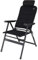 Eurotrail Chateau 3D-Mesh campingstoel, zwart