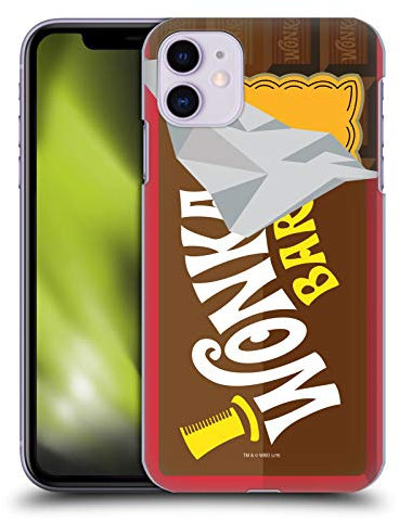 Head Case Designs Offizielle Willy Wonka and the Chocolate Factory Suessigkeiten Bar Grafiken Harte Rueckseiten Handyhülle Hülle Huelle kompatibel mit Apple iPhone 11