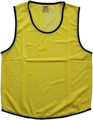 12er Set Leibchen für Erwachsene, Größe: XL, Farben: Neongelb, Neonorange, neongrün, rot, blau, weiß - für Fussball Herren Damen Sport Handball