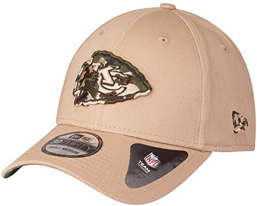 New Era 39Thirty Stretch Cap - CAMO Kansas City Chiefs L/XL
