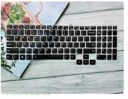 Keyboard cover Keyboard Cover for 15.6 Inch Lenovo Legion 5 5i 5p 5ft 15 2020 R7000 Y7000 Y7000P Legion 5.15 Inches Silicone Black Keyboard Cover