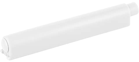 Amortisseur de Porte Ouverte, Amortisseur de tiroir en Plastique avec Ressort pour Fournitures ménagères pour armoires de Cuisine armoires bibliothèques(White Trumpet)
