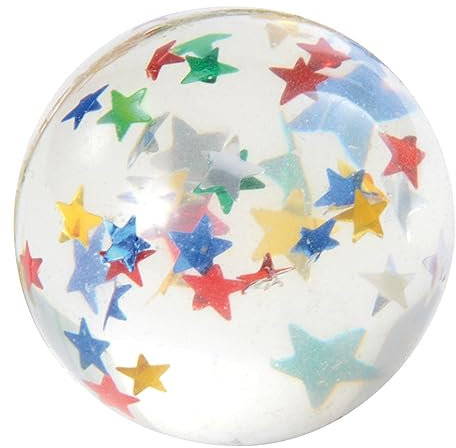 EDUPLAY 130292 Sterne-Flummis 25er Set, bunt