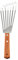 XGAGHB Spatule à Poisson en Acier Inoxydable, Rectangulaire, pour la Friture