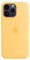 Apple iPhone 14 Pro Max Silicone Case with MagSafe - Sunglow ​​​​​​​