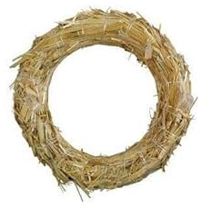 NEU Strohkranz/Strohrömer, Durchmesser 35cm - Stärke 6cm - PREISHIT