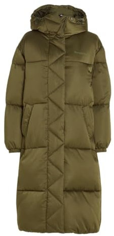 Tommy Hilfiger TJW LONG SATIN PUFFER, GREEN, grün(mr), Gr. S
