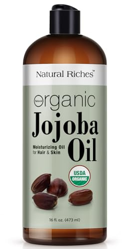 Jojoba Oil 16 Fl Oz - Moisturizing Oil for Face, Hair, Skin & Nails