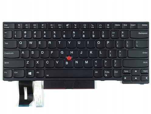 tradebit - Tastatur für Lenovo Thinkpad T14 Gen 1 P14S Gen 1 Gen 2 LED -Hintergrundbeleuchtung QWERTY US