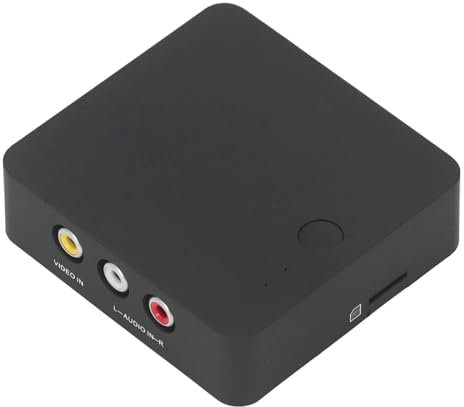 Registratore Set Top Box TV HD, Cassetta per Videoregistratore Analogico da Nastro VHS a MP4 CVBS, Scatola di Registrazione HDMI AV per VHS DVD Videocamera Hi8 Console di Gioco