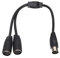 Plyisty Câble Répartiteur DIN 7 Broches, Câble Y DIN 7 Broches Mâle vers 2 Femelle, Adaptateur D'extension de 0,98 Pieds, Prise Audio, de Connexion Sonore